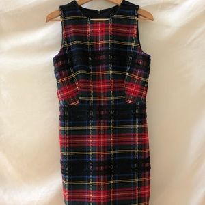 Plaid Tartan J. Crew festive dress!